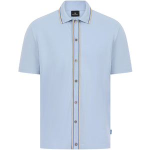 PAUL SMITH BUTTON-THROUGH POLO SHIRT