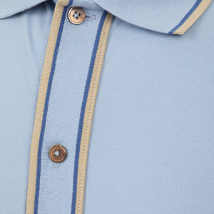 PAUL SMITH BUTTON-THROUGH POLO SHIRT
