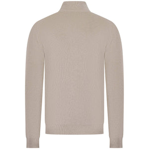 SEINSE CABLE KNIT ZIP CARDIGAN