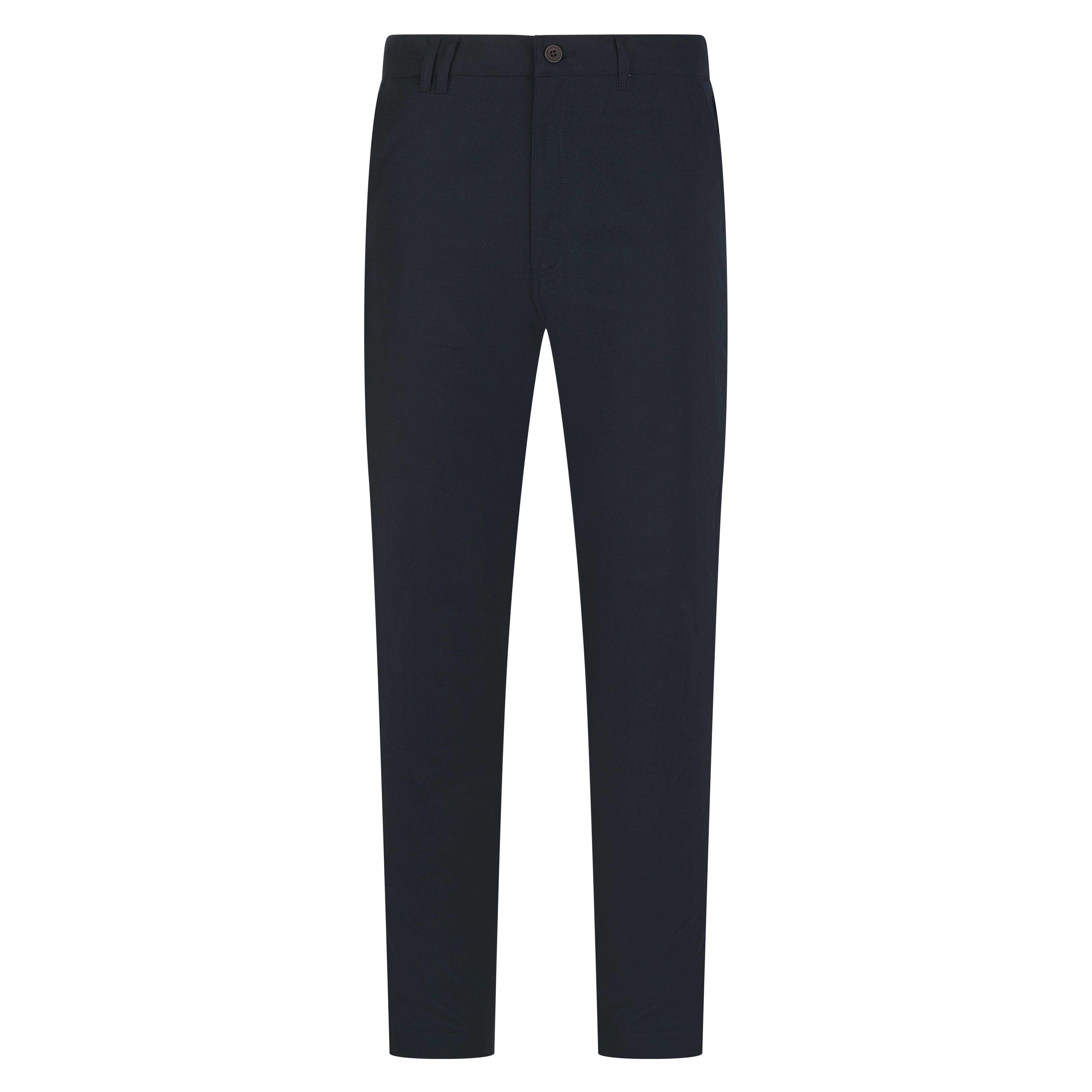 FARAH NORWOOD COTTON HOPSACK REGULAR FIT TROUSERS