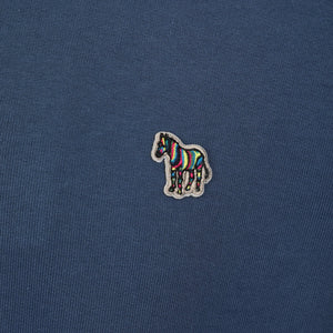 PAUL SMITH ZEBRA ZIP NECK SWEATSHIRT