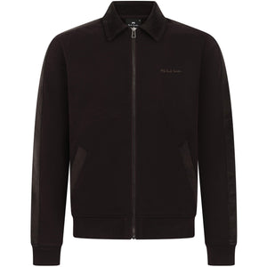 PAUL SMITH ZIP THROUGH COTTON BOMBER JACKET
