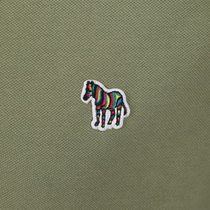 PAUL SMITH ZEBRA LOGO POLO SHIRT