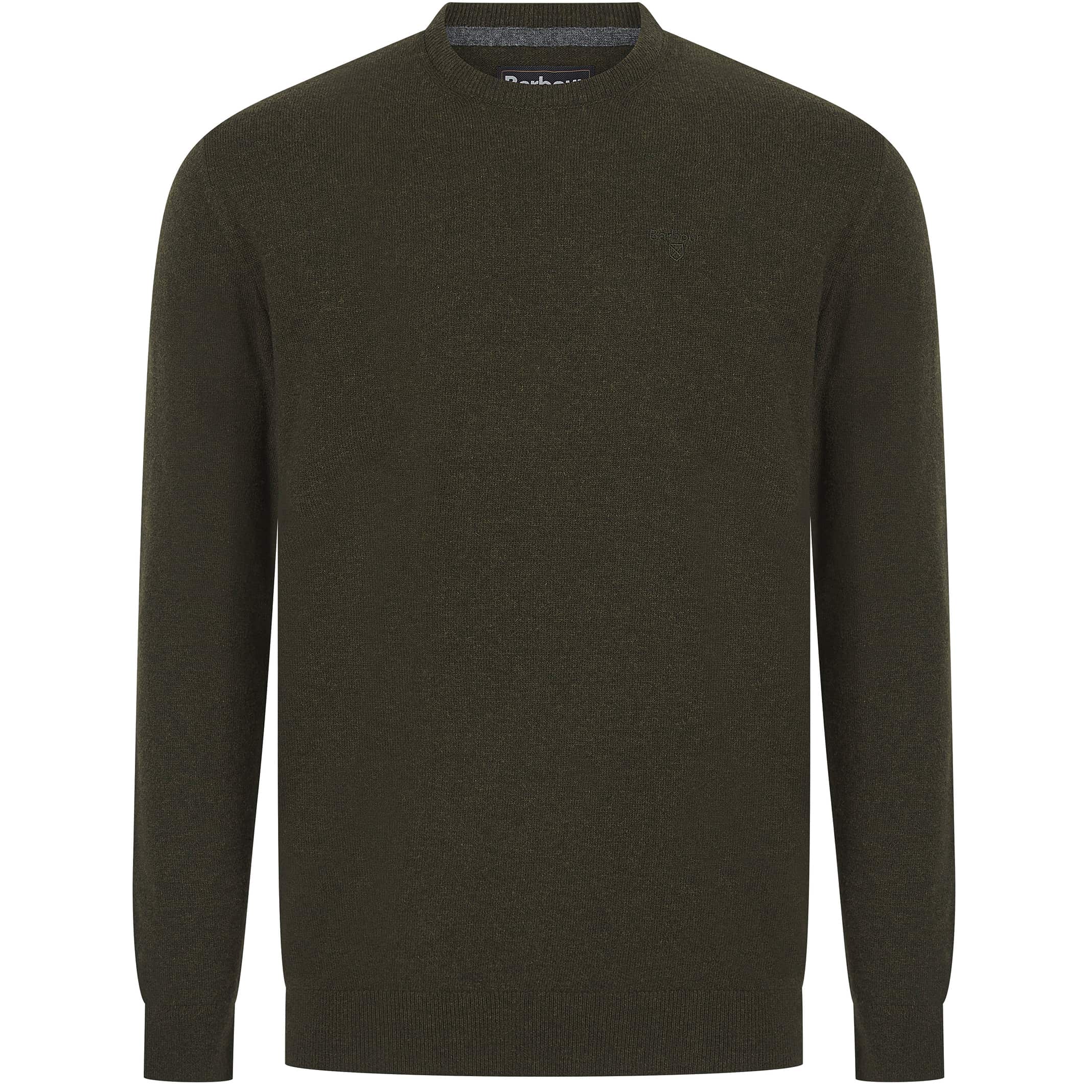 BARBOUR ESSENTIAL LAMBSWOOL KNIT JUMPER