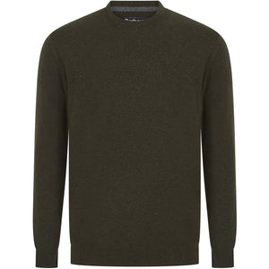 BARBOUR ESSENTIAL LAMBSWOOL KNIT JUMPER