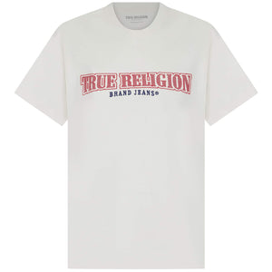 TRUE RELIGION CROSS STITCH ARCH T-SHIRT