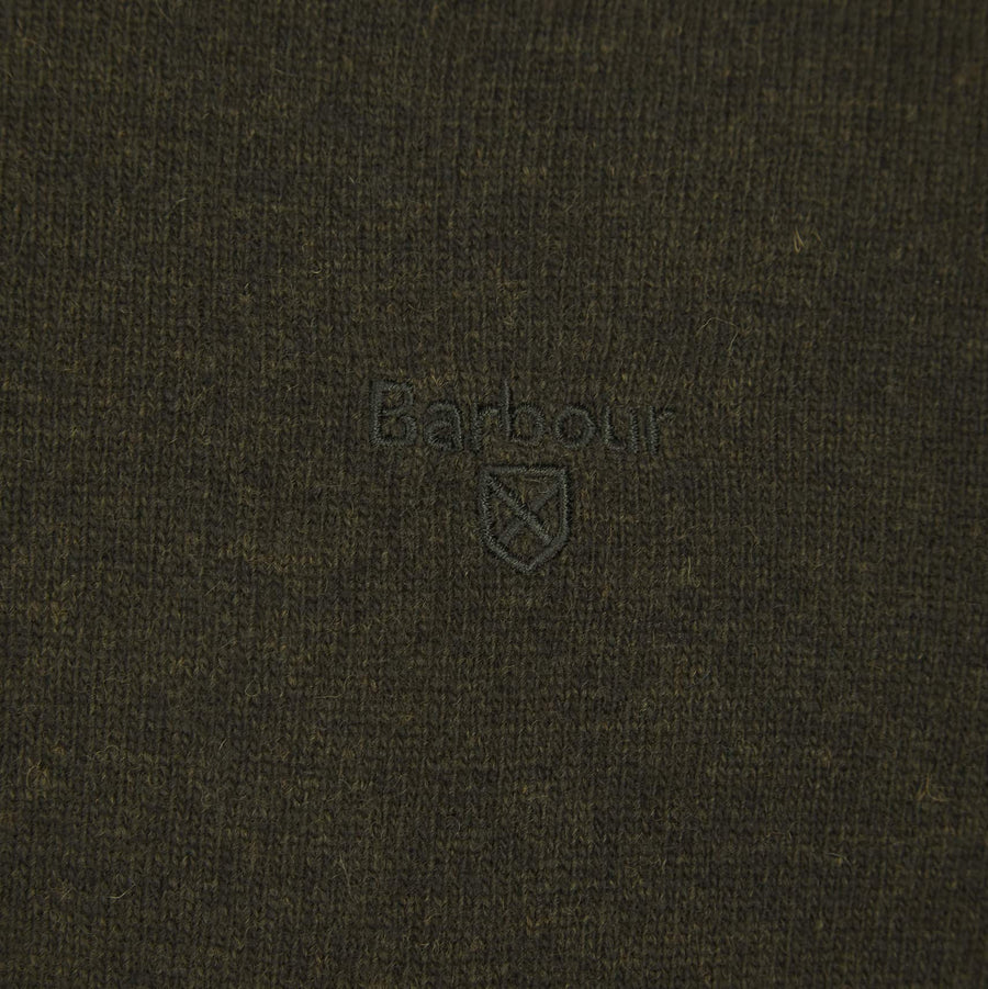 BARBOUR ESSENTIAL LAMBSWOOL KNIT JUMPER