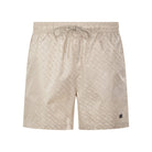 BOSS JACQUES MONOGRAM PRINT SWIM SHORTS