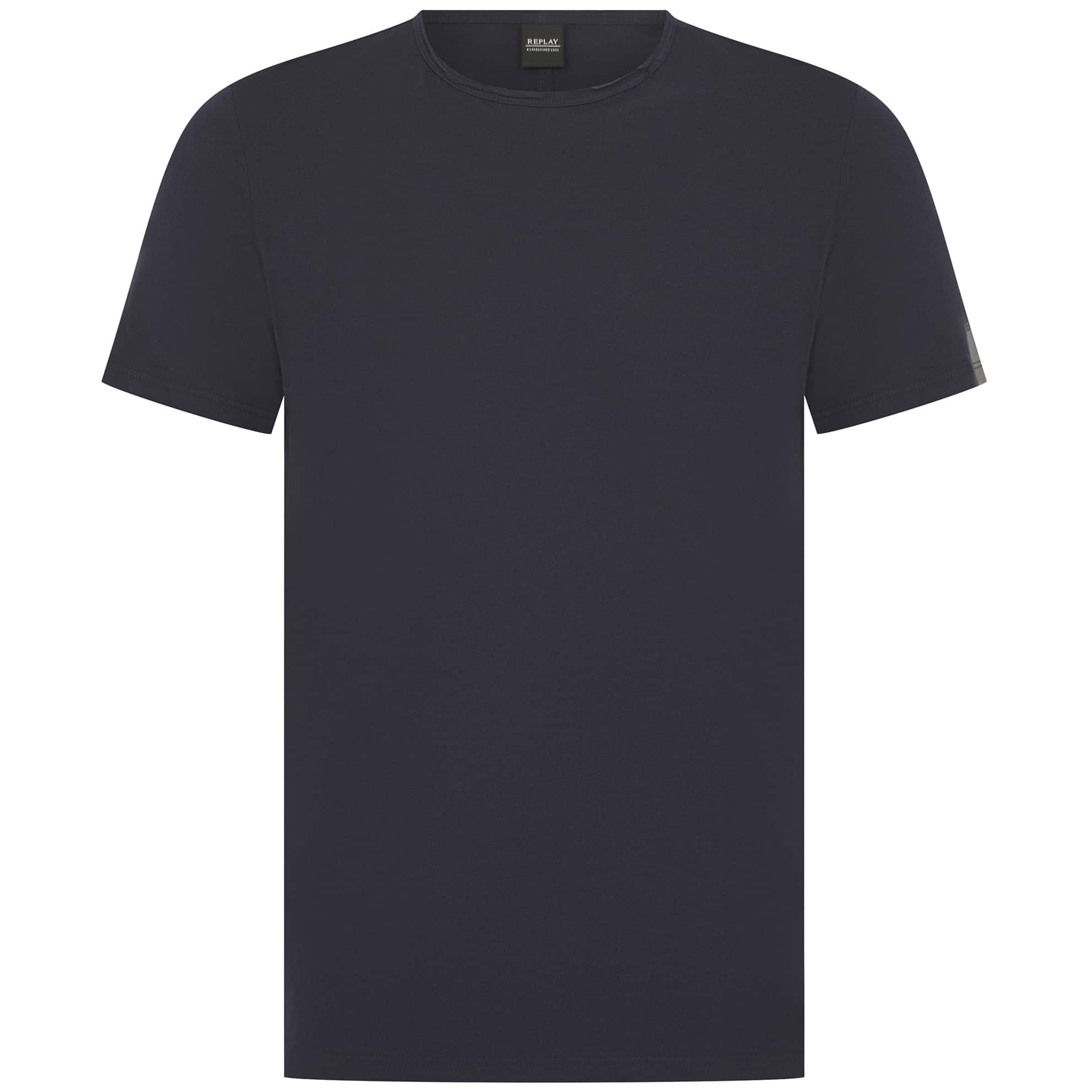 REPLAY RAW CUT JERSEY T-SHIRT