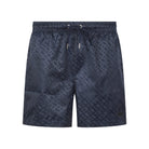 BOSS JACQUES MONOGRAM PRINT SWIM SHORTS