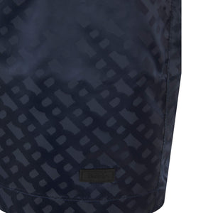BOSS JACQUES MONOGRAM PRINT SWIM SHORTS