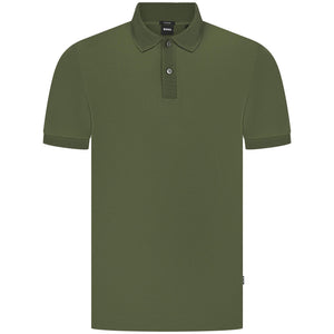 BOSS PARLAY 406 MERCERISED COTTON POLO SHIRT