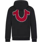 TRUE RELIGION BIG T CROSS STITCH ZIP HOODIE