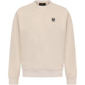 BELSTAFF COTTON FLEECE SWEATSHIRT