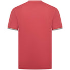 BOSS THOMPSON 04 SIGNATURE-STRIPE CUFF COTTON JERSEY T-SHIRT