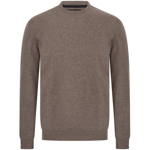 BARBOUR ESSENTIAL LAMBSWOOL KNIT JUMPER