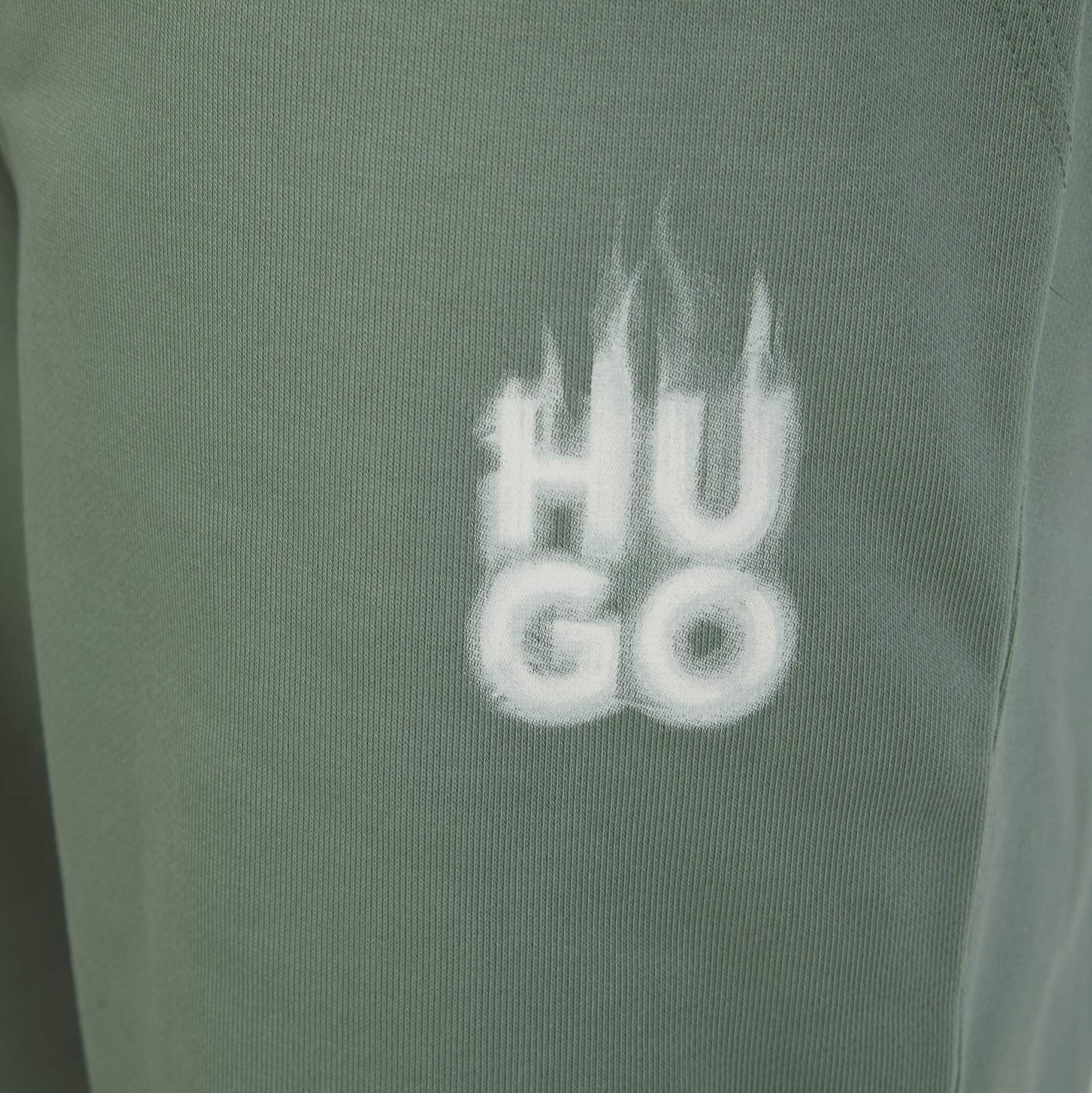 HUGO DILBERO SMOKE LOGO TRACKSUIT BOTTOMS