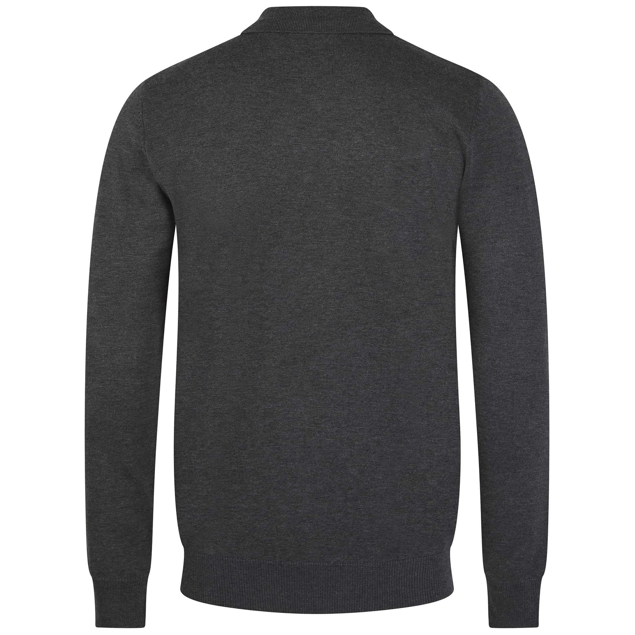 SEINSE LONG SLEEVE KNIT POLO SHIRT