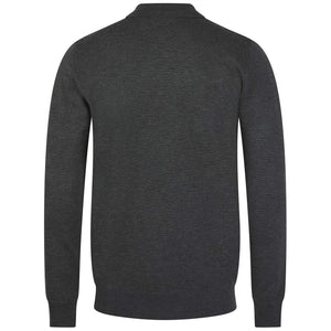 SEINSE LONG SLEEVE KNIT POLO SHIRT