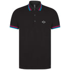 REPLAY CONTRAST COLLAR STRETCH PIQUÉ POLO SHIRT