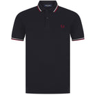 FRED PERRY TWIN TIPPED POLO SHIRT