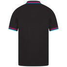 REPLAY CONTRAST COLLAR STRETCH PIQUÉ POLO SHIRT