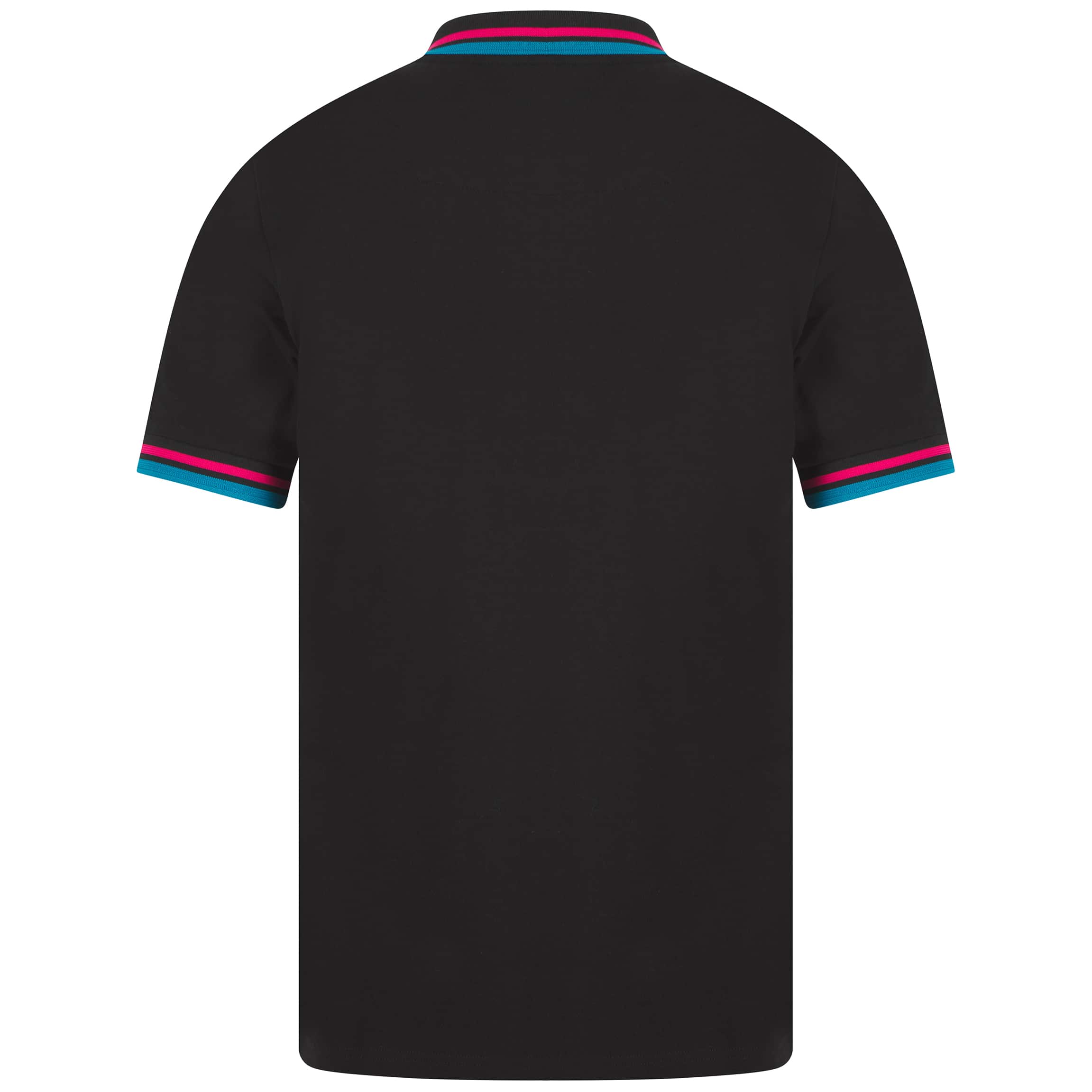 REPLAY CONTRAST COLLAR STRETCH PIQUÉ POLO SHIRT