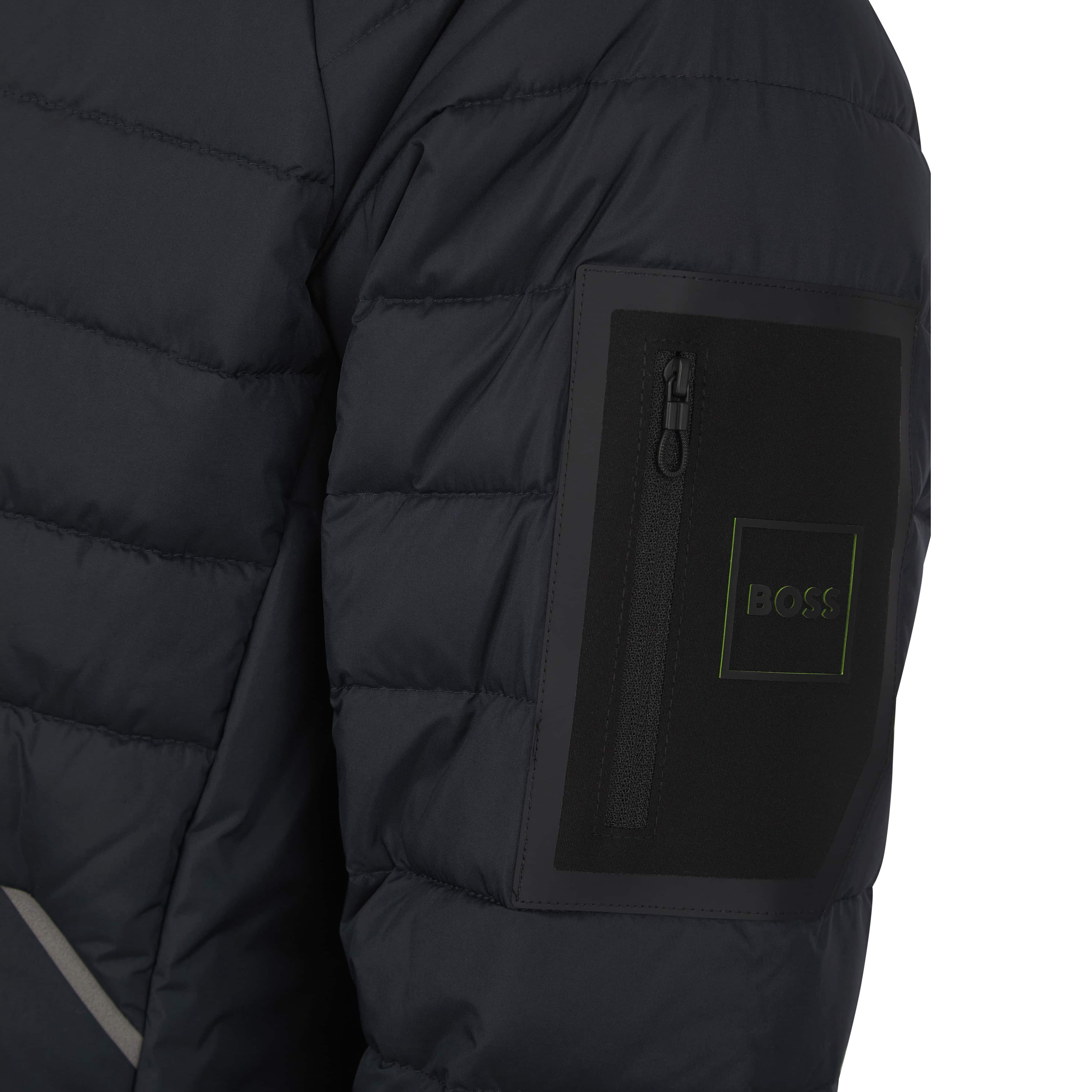 BOSS URBANEX QUILTED SHIRT JACKET