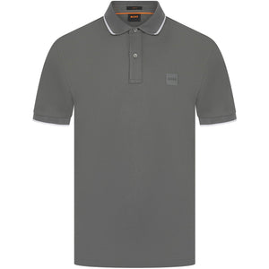 BOSS PASSERTIP STRETCH-COTTON PIQUÉ POLO SHIRT