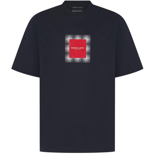 MARSHALL ARTIST SHADOW CHECK T-SHIRT