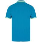 REPLAY CONTRAST COLLAR STRETCH PIQUÉ POLO SHIRT