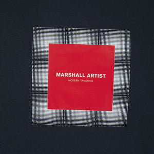MARSHALL ARTIST SHADOW CHECK T-SHIRT