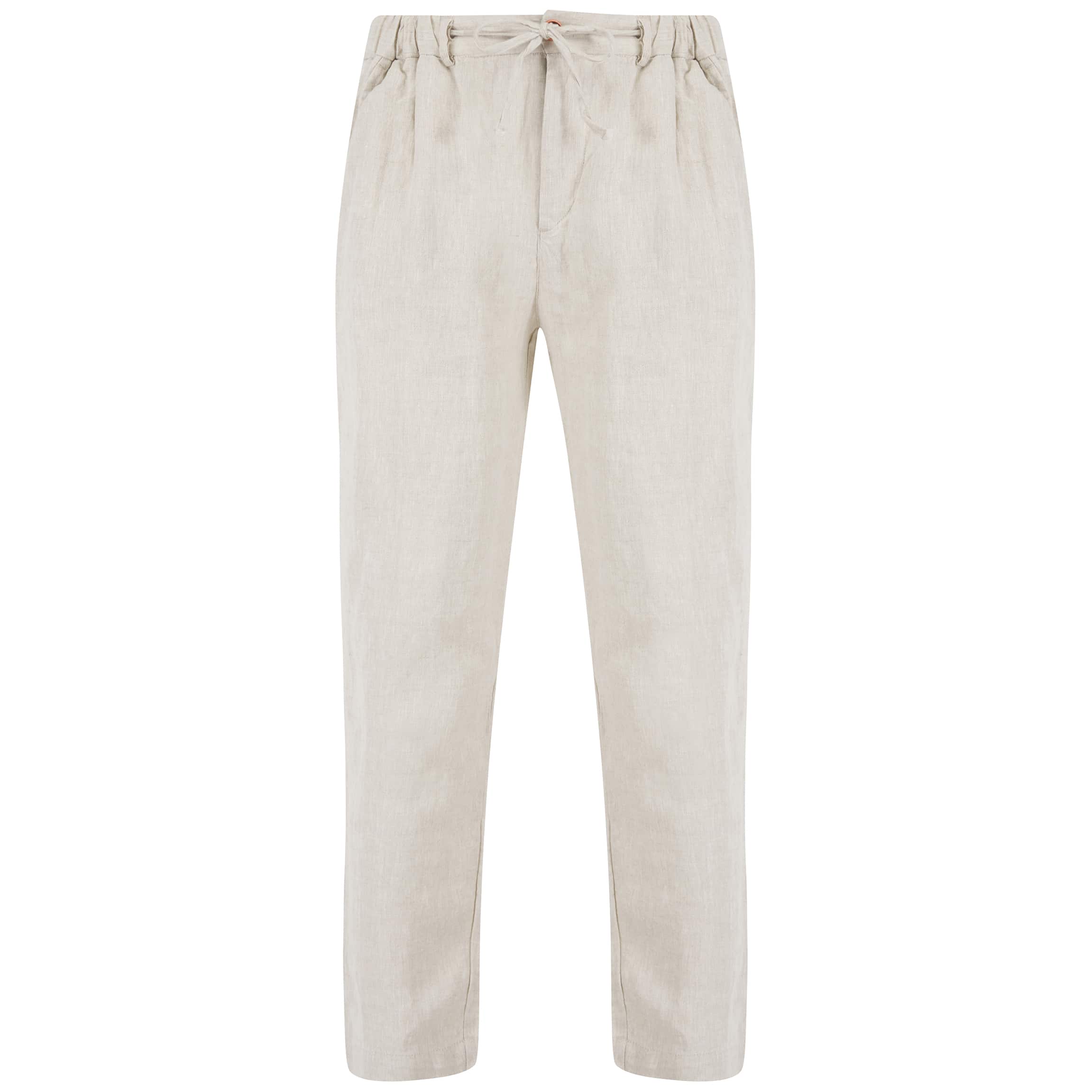 SSEINSE PANTALACCIO LINEN TROUSERS