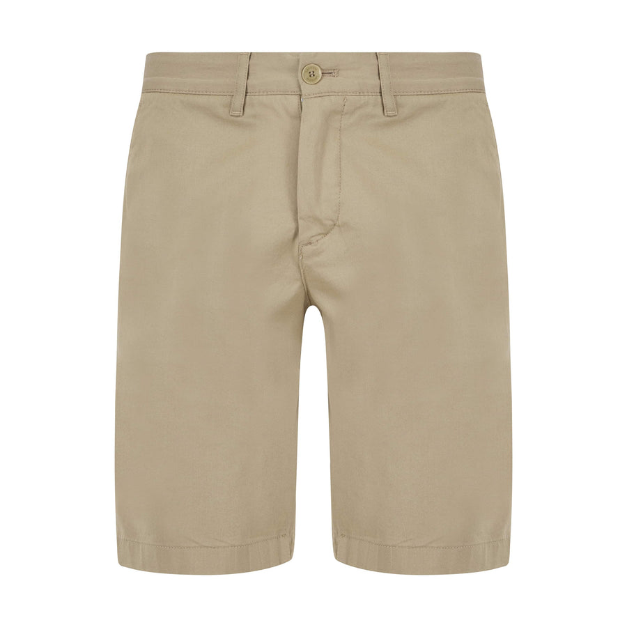 LACOSTE MENS SLIM Fit Stretch Chino Shorts Bnwt Beige And Navy £38.99 -  PicClick UK