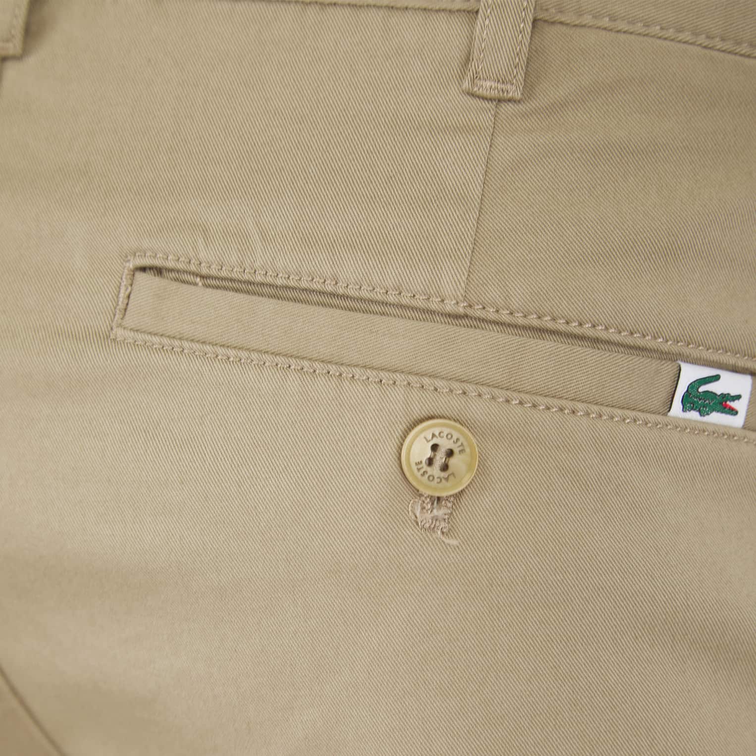 LACOSTE STRETCH COTTON BERMUDA SHORTS