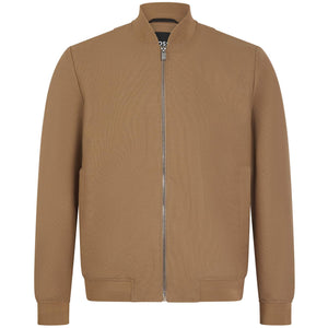 BOSS P-HANRY MACHINE-WASHABLE STRETCH FABRIC SLIM-FIT JACKET