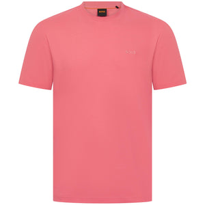 BOSS INTERLOCK-COTTON T-SHIRT