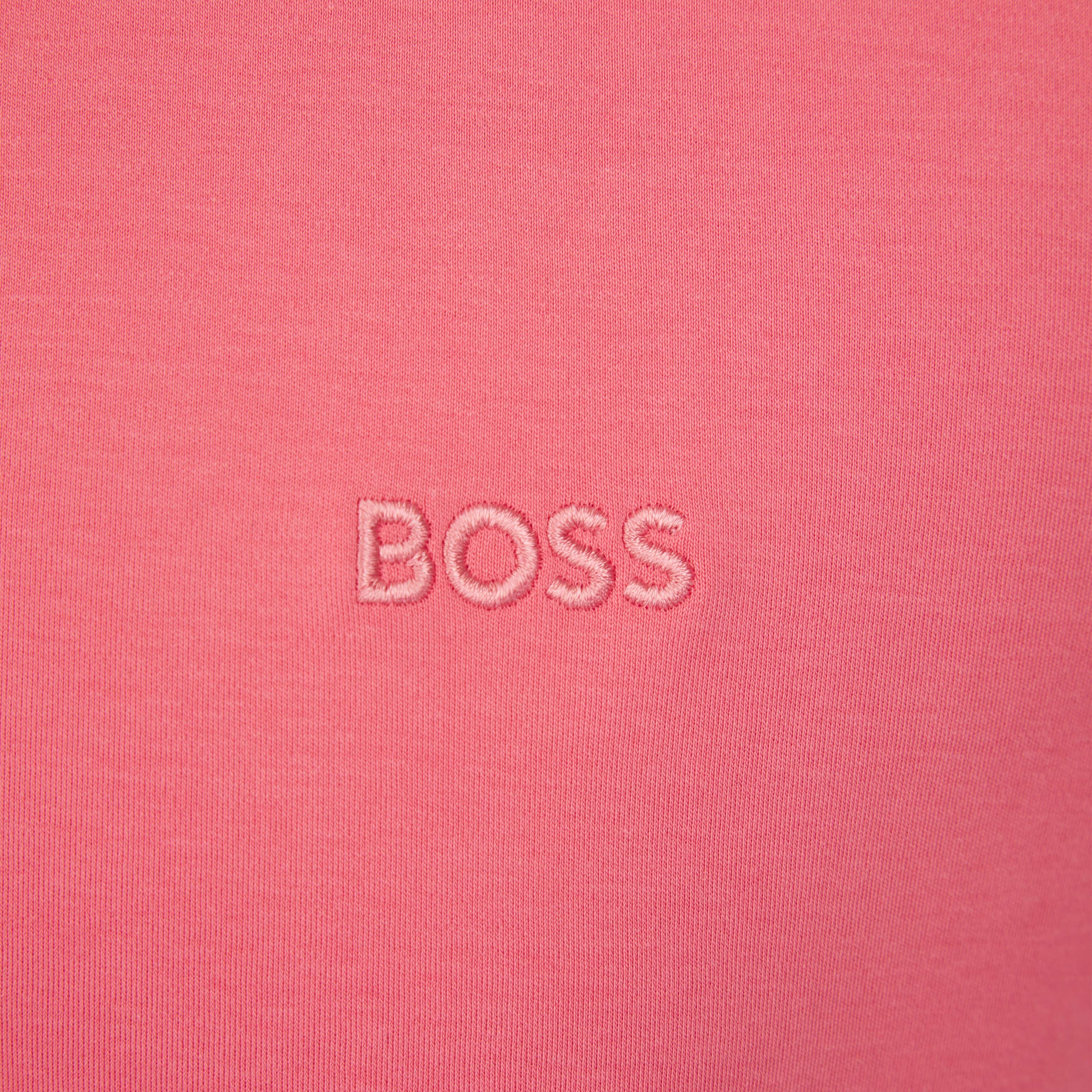 BOSS INTERLOCK-COTTON T-SHIRT