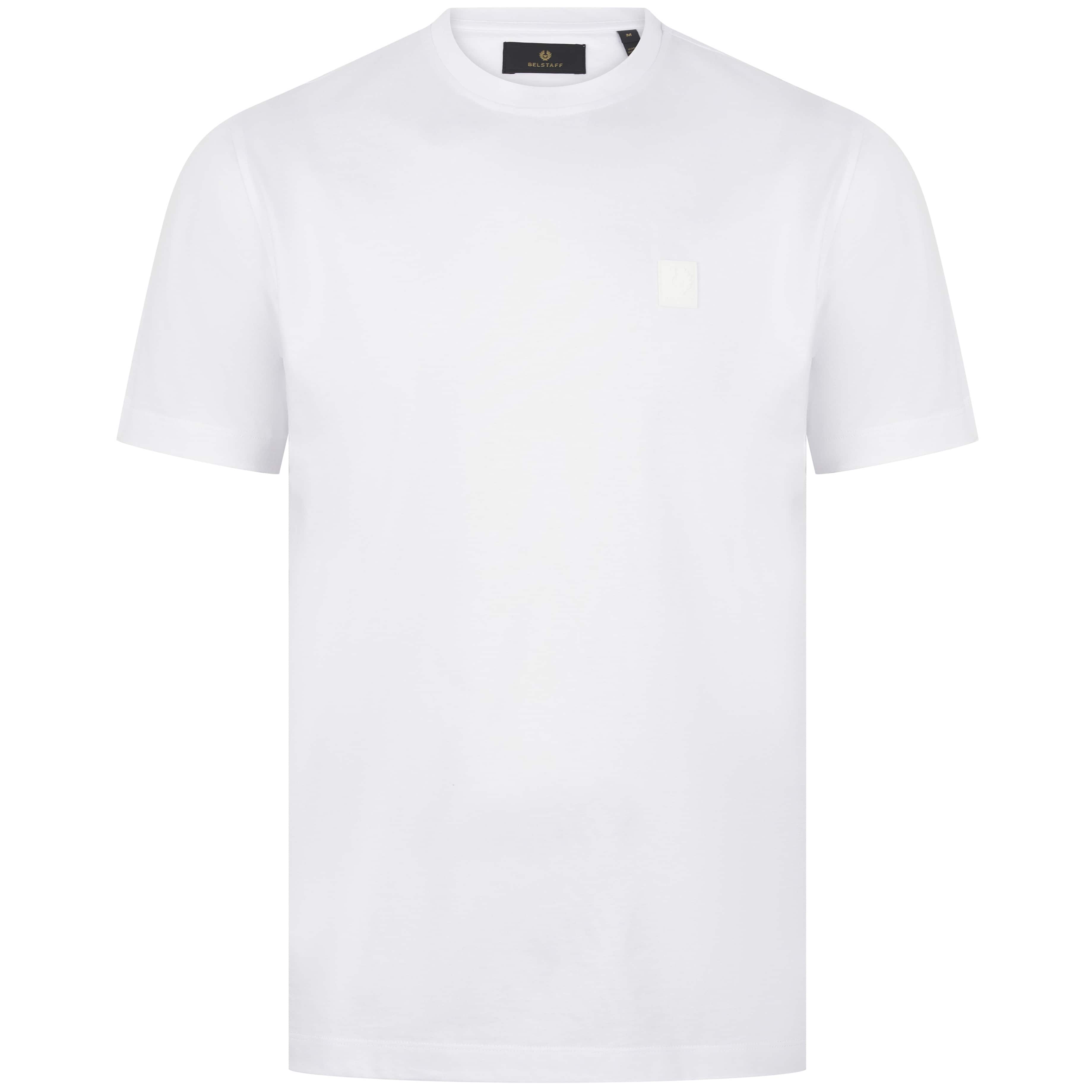 BELSTAFF STEEL MERCERISED COTTON T-SHIRT