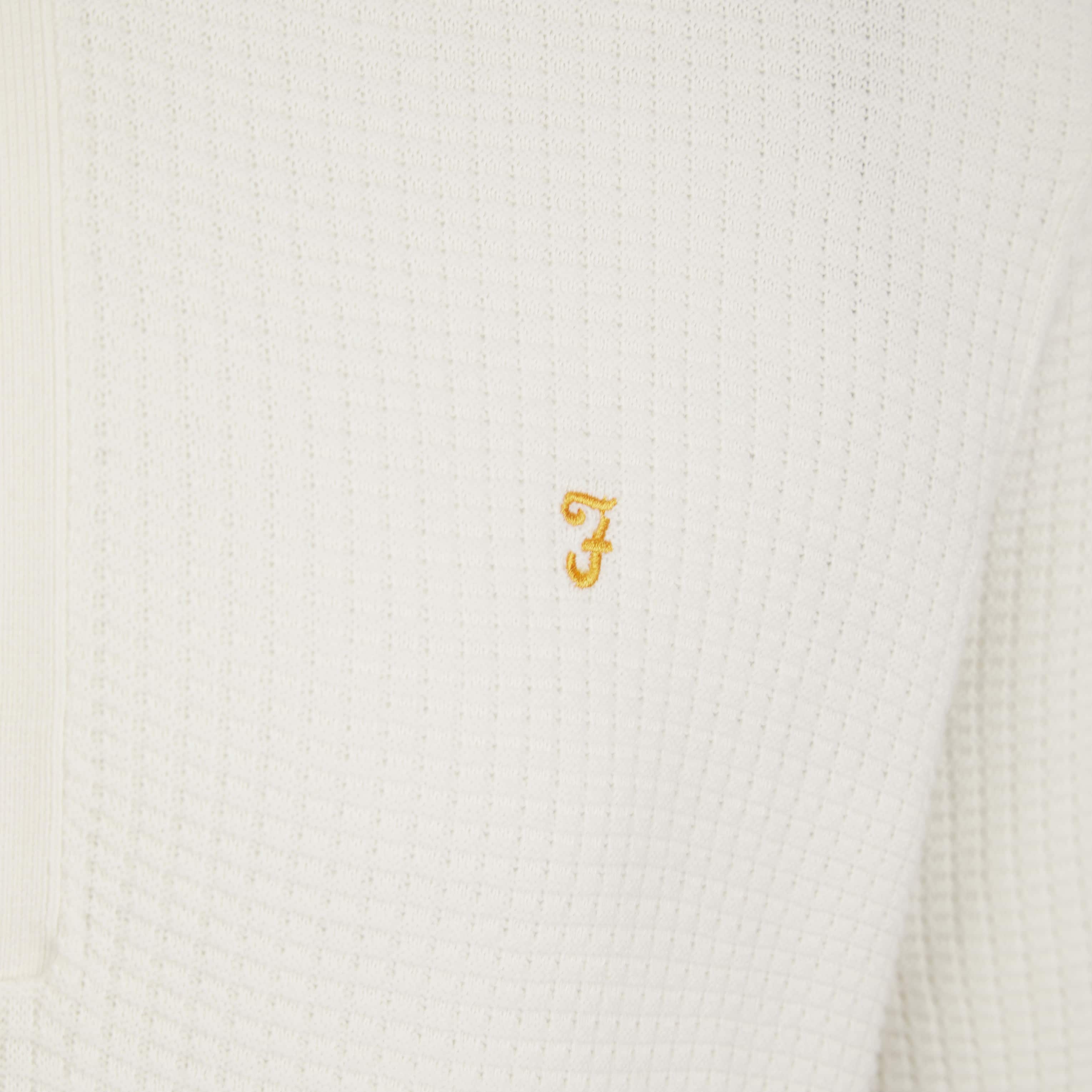 FARAH THORNLEY KNITTED POLO SHIRT