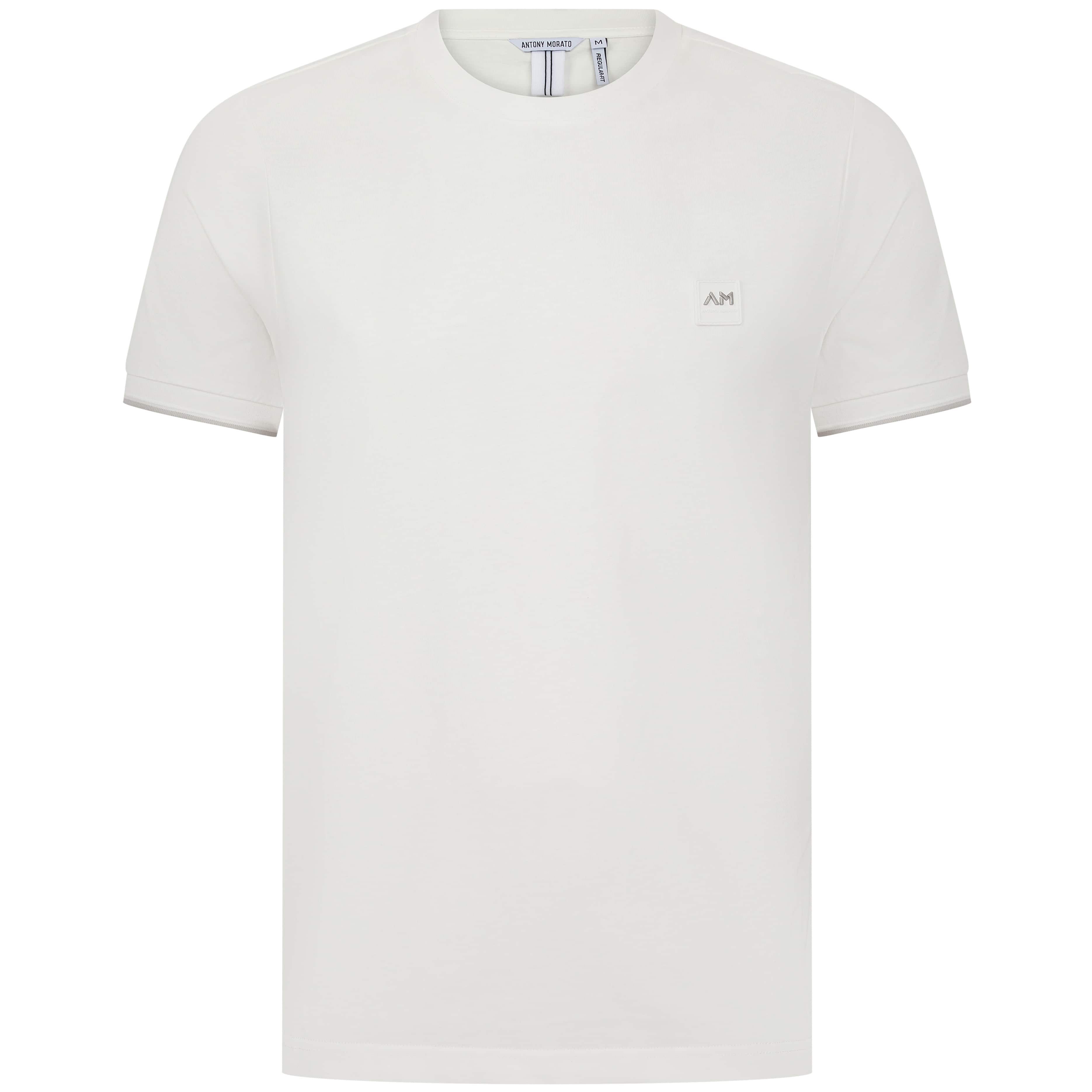 ANTONY MORATO MONOGRAM LOGO COTTON JERSEY T-SHIRT