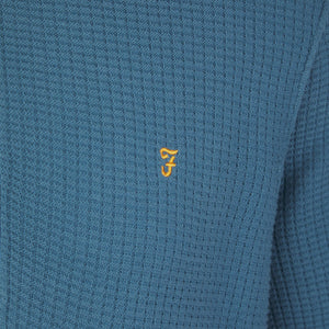FARAH THORNLEY KNITTED POLO SHIRT