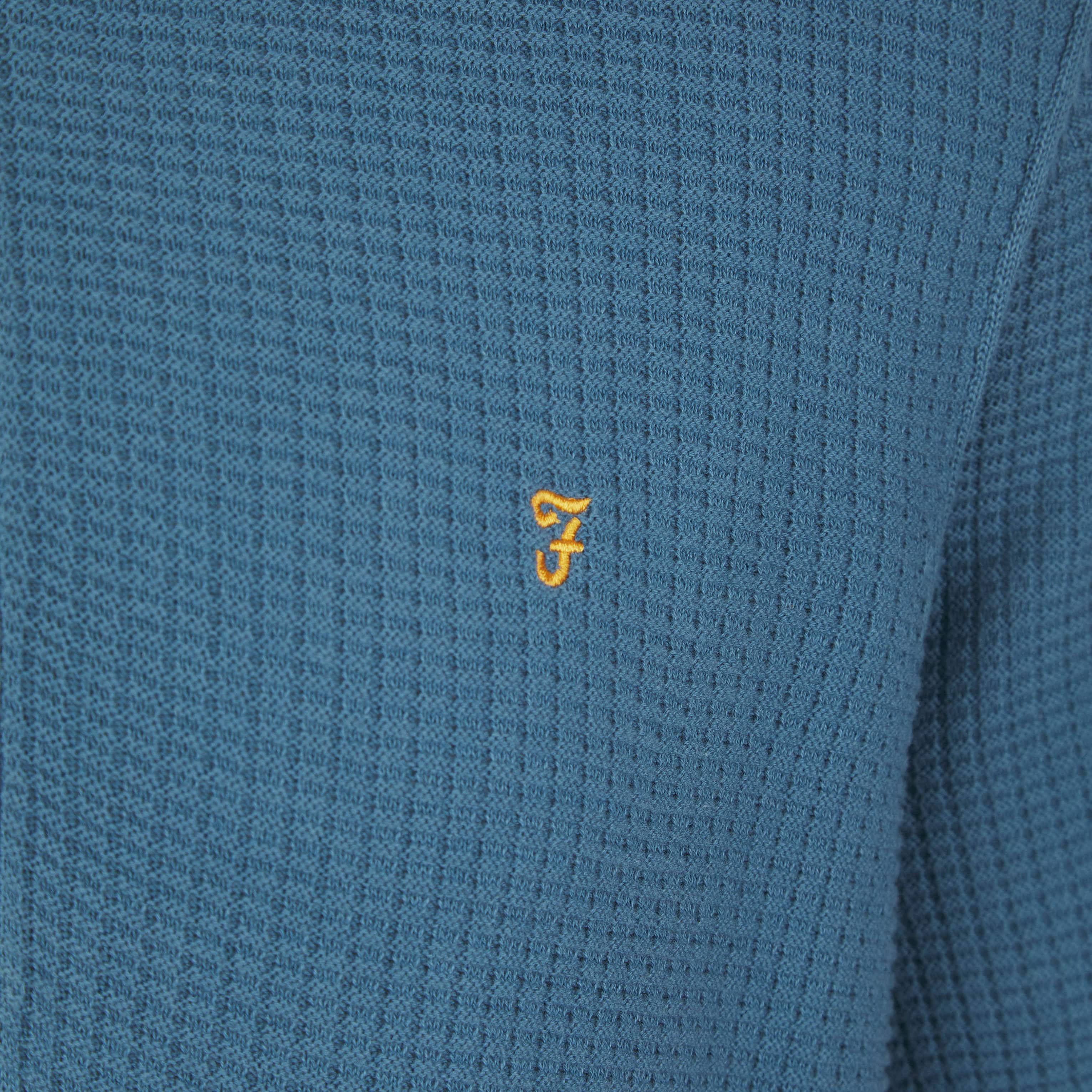 FARAH THORNLEY KNITTED POLO SHIRT