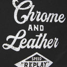 REPLAY MOTORCYCLE PRINT T-SHIRT