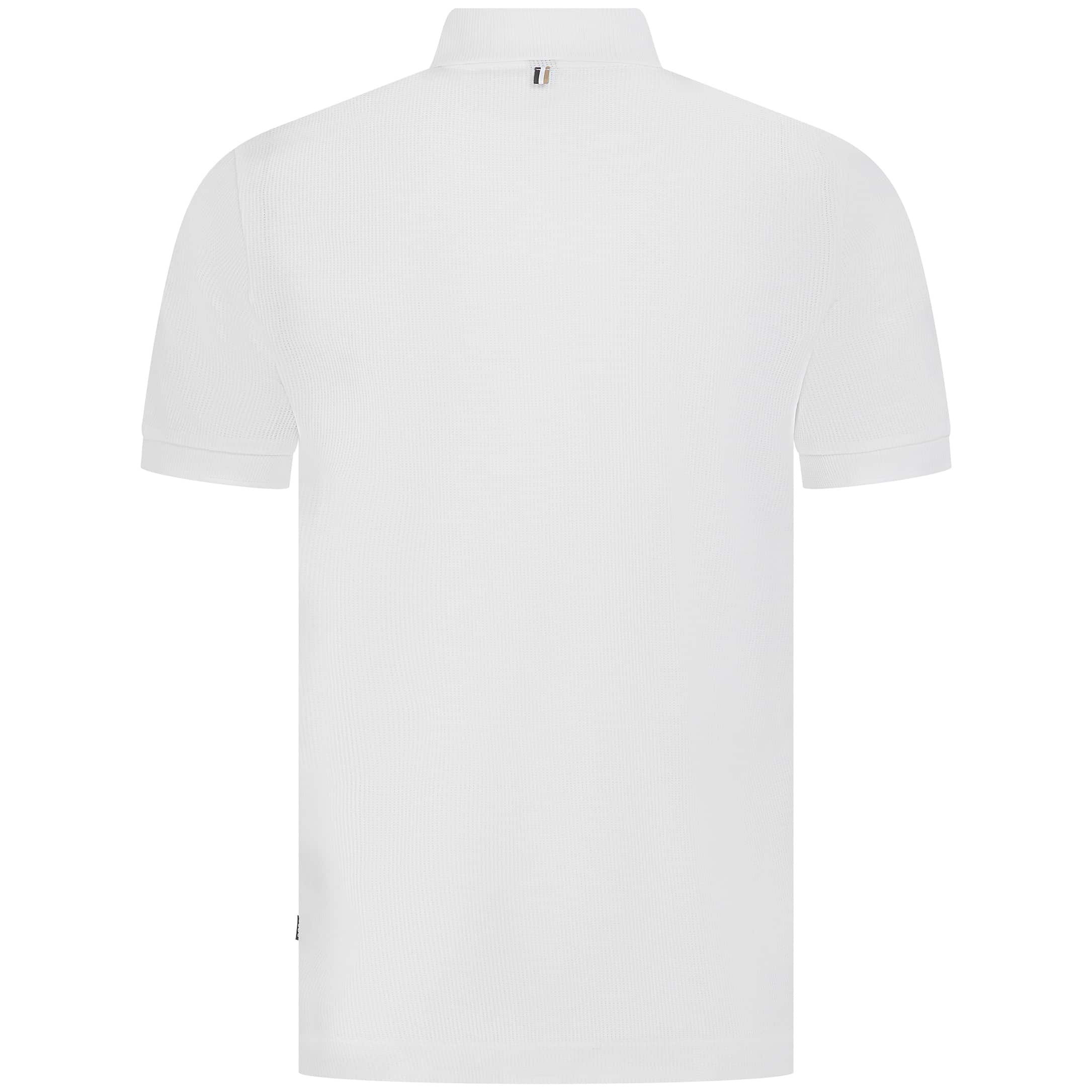 BOSS PARLAY 406 MERCERISED COTTON POLO SHIRT