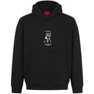 HUGO DUWRESTIE BOXING ARTWORK COTTON-TERRY HOODIE