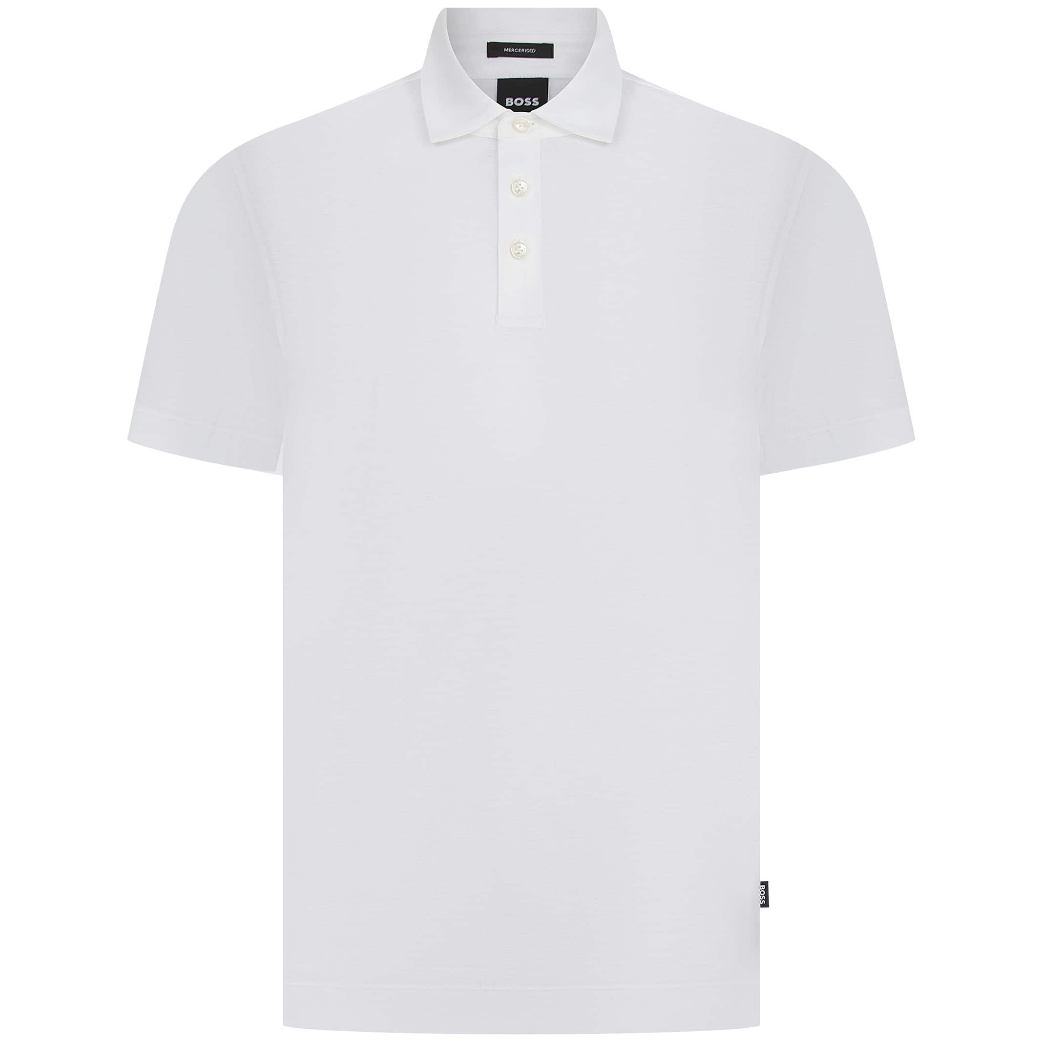 BOSS PRESS 50 MERCERISED COTTON POLO SHIRT