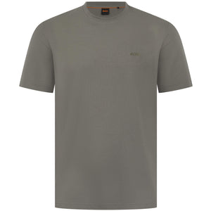 BOSS INTERLOCK-COTTON T-SHIRT