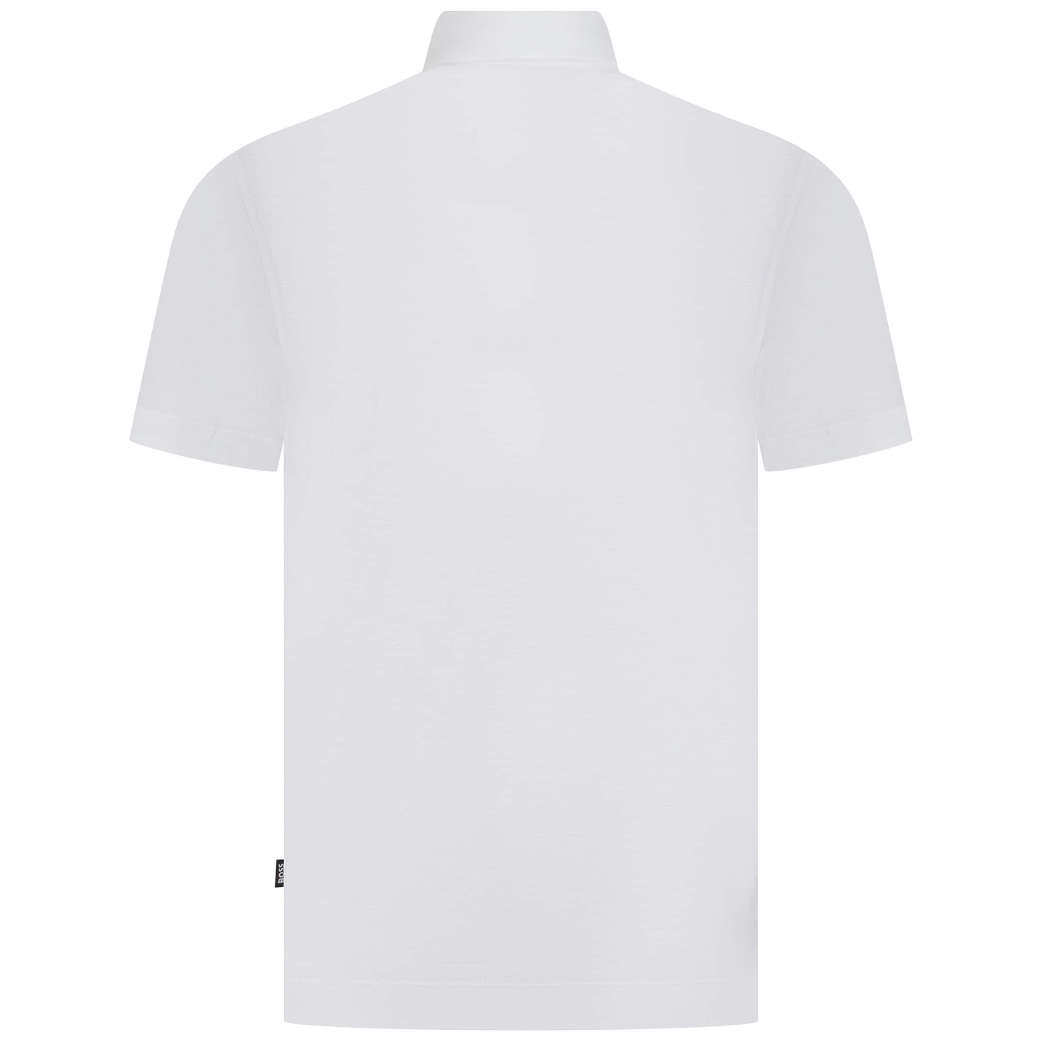 BOSS PRESS 50 MERCERISED COTTON POLO SHIRT