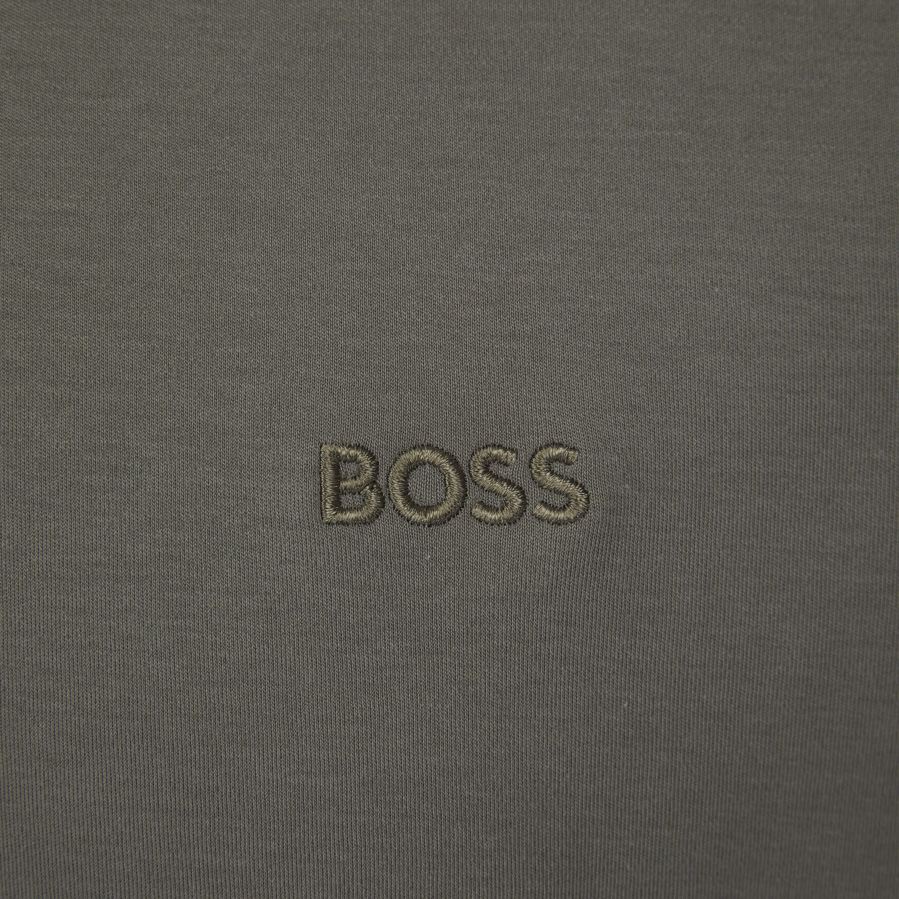 BOSS INTERLOCK-COTTON T-SHIRT